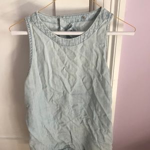 Jean Shirt (open back from Gap)